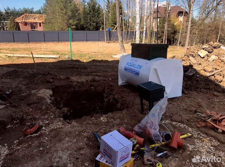 Септики под ключ Евролос / Аквалос / Кибез