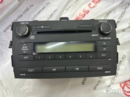 Штатная магнитола на corolla 150 Корола 8612012a30