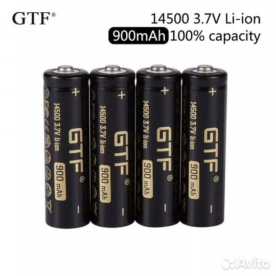 Аккумуляторы GTF и Soshine Li-ion 3,7V