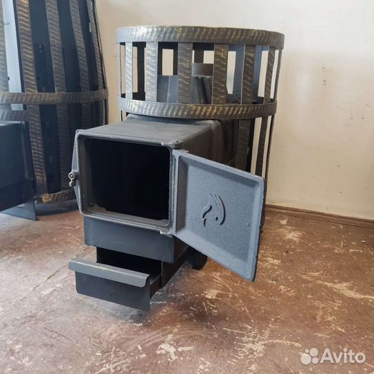 Печь чугунная для бани 