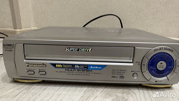 Видеомагнитофон panasonic nv-sj5mk2keu