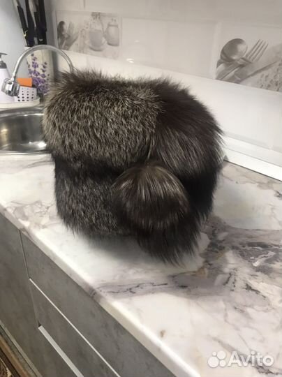Шапка песец