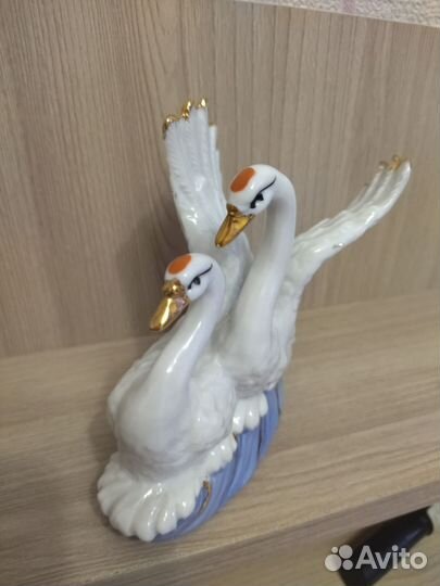 Статуэтка лебедь(бронь до 13.10,23 для Анастасии)