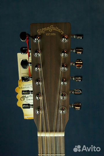 Акустическая 12-струнная гитара Sigma DM12-1