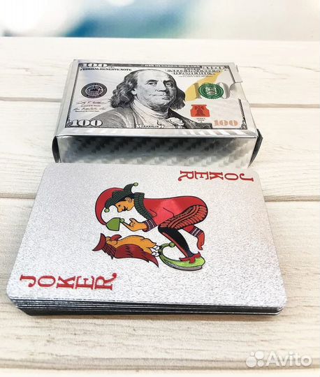 Карты игральные пластик 