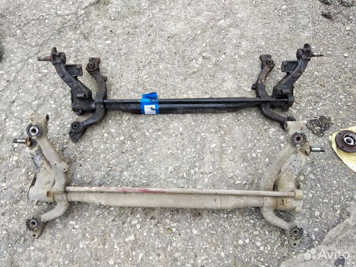 Восстановленная задняя балка peugeot 206