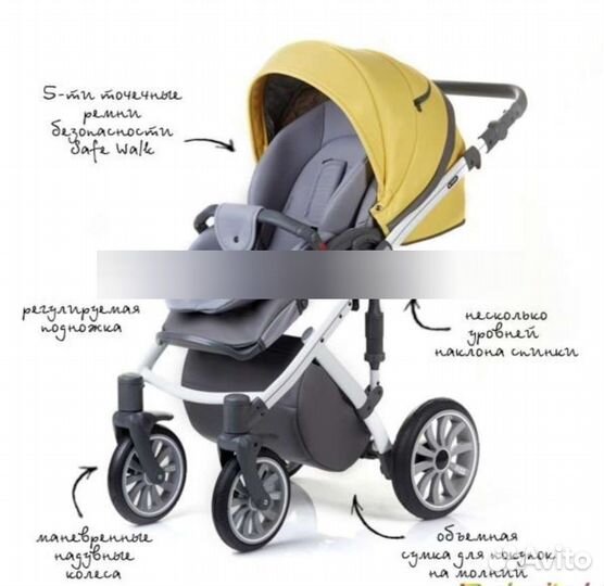 Коляска Anex Sport 3 в 1