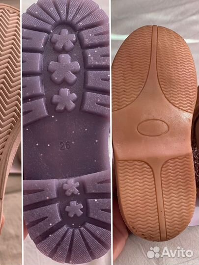 Ботинки демисезонные для девочки 26 размер