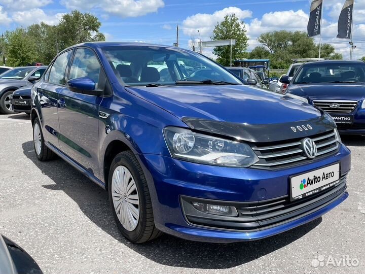 Volkswagen Polo 1.6 МТ, 2018, 120 000 км