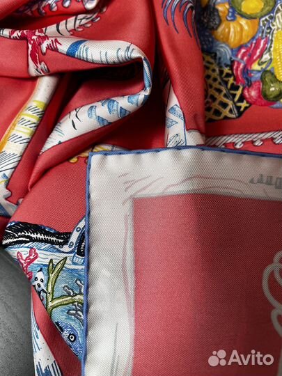 Платок Hermes Оригинал Шелк Новый