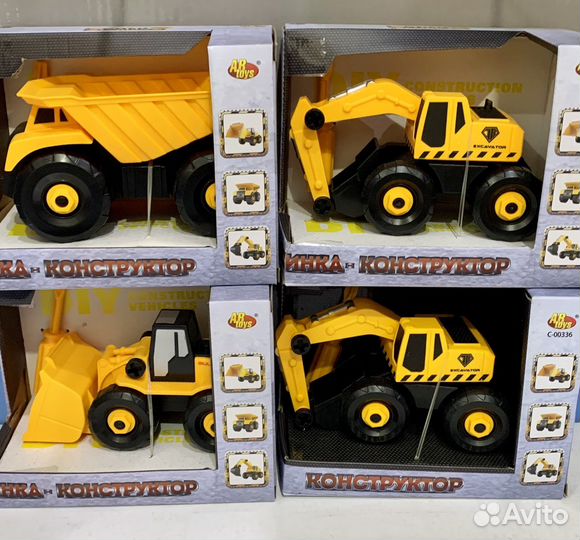 Игрушка машина-конструктор с отверткой от ABtoys