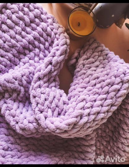 Плед ручной работы для новорождённого