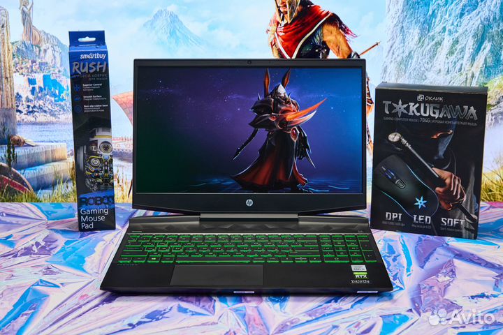 Ноутбук HP Pavilion Gaming / Core i5 / RTX 2060