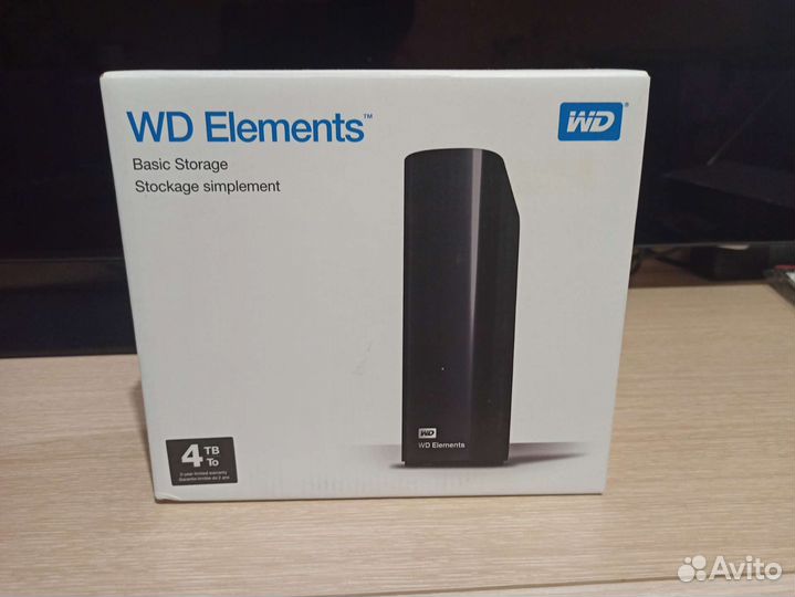 Western Digital Wd Elements Desktop 4 Тб