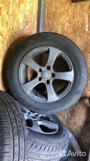 Колеса на литых дисках Bridgestone лето R15