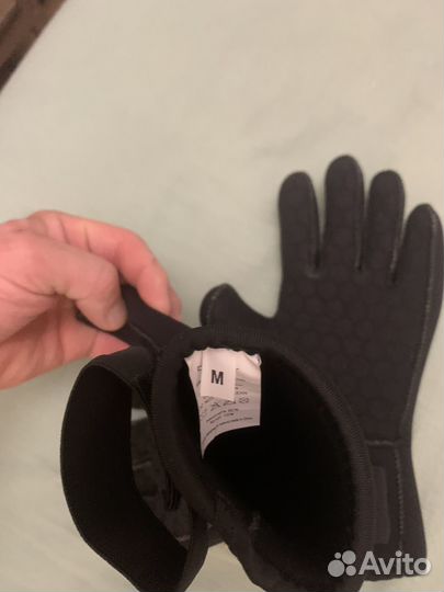 Непреновые перчатки 5 мм