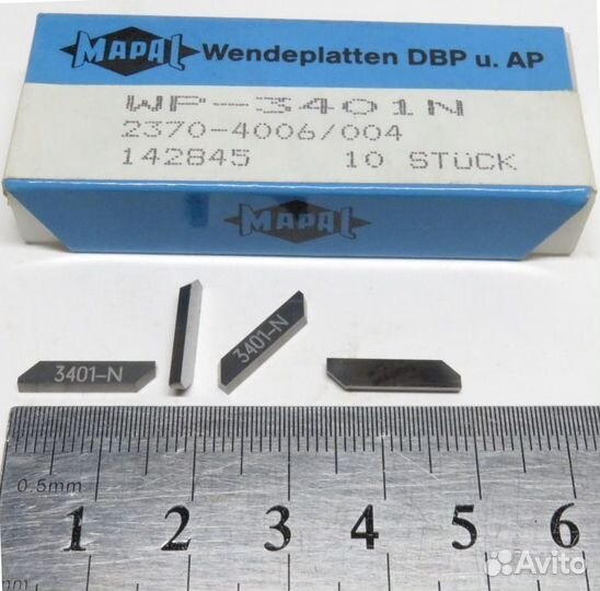 Пластины импортные твердосплавные Mapal WP-3401N