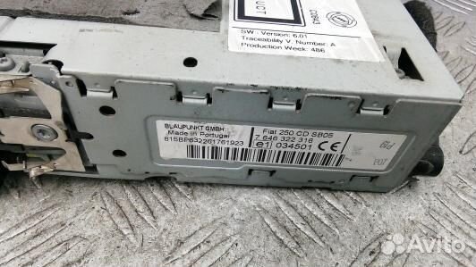 Магнитола peugeot boxer 3 (PPH01I401)