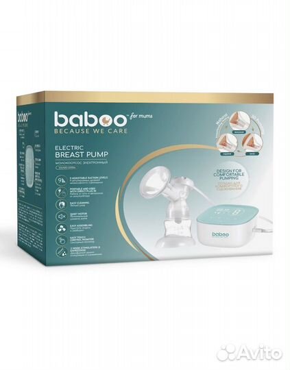 Электронный молокоотсос baboo