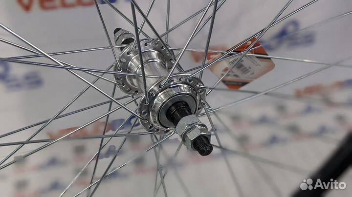 Колесо 28-29 заднее под трещотку V-brake