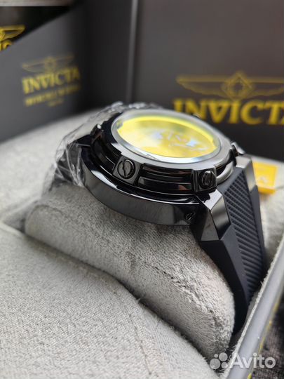 Спортивные Часы Invicta X-Wing Чёрные Мужские 46мм