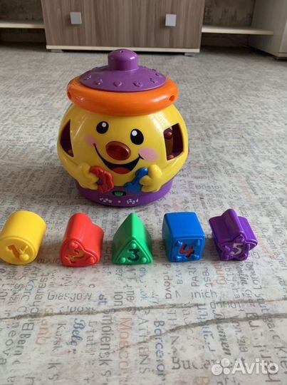 Развивающие игрушки fisher price (Горшочек)