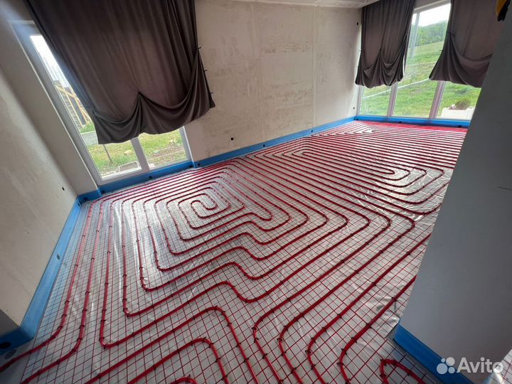 Полусухая стяжка пола