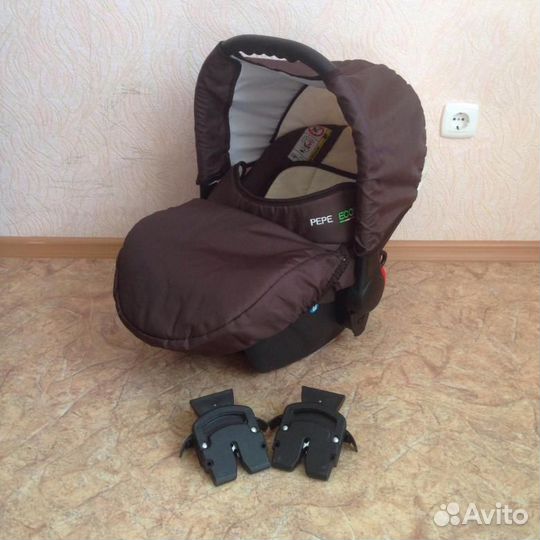 Адаптеры для автолюльки на коляску Verdi Pepe-eco