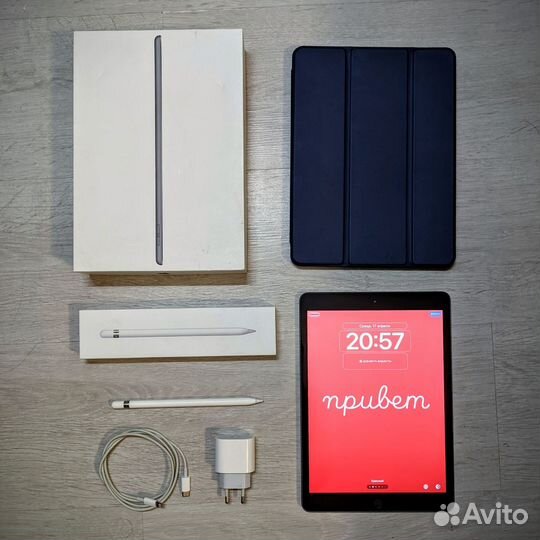 Планшет apple iPad 8 32gb + pencil
