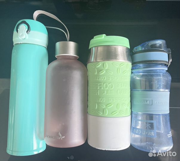 Термосы, спортивные бутылки