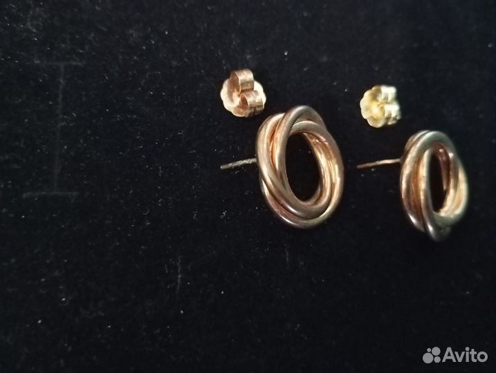 Серьги бижутерия