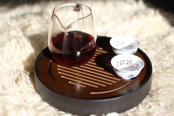 Керамическая чабань с бамбуковым верхом