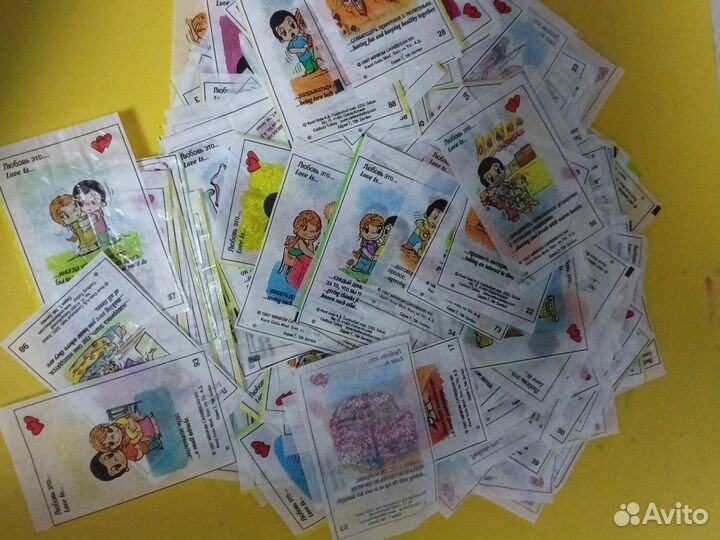 Вкладыши love is 7 серия