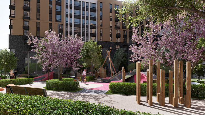 1-к. квартира, 37,8 м², 9/9 эт.