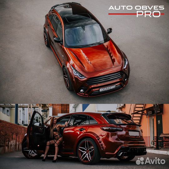 Обвес Infiniti fx/qx70 Renegade v2 slim