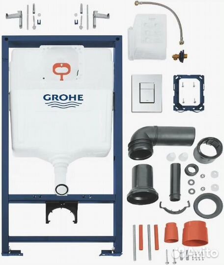 Инсталляция Grohe Rapid SL 38772001
