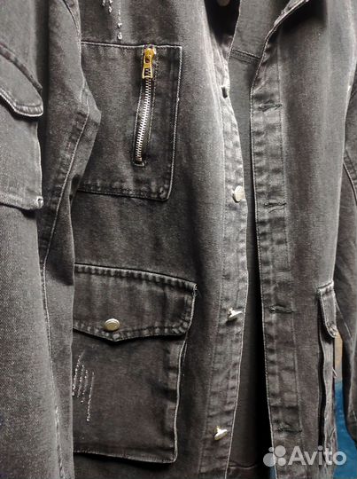 Джинсовая куртка мужская