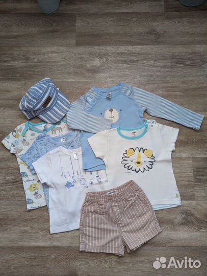 Вещи пакетом на мальчика 86