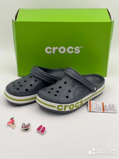 Сабо Crocs Crocband Grey Classic