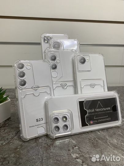 Чехол для Samsung/Redmi/Honor/Realme/Tecno