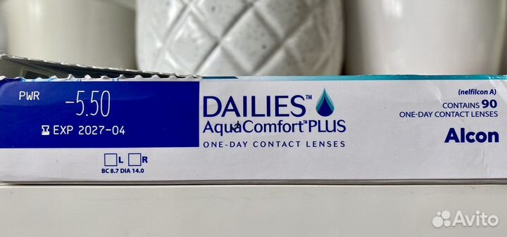 Контактные линзы Alcon Dailies Acua R 8,7, D -5,5