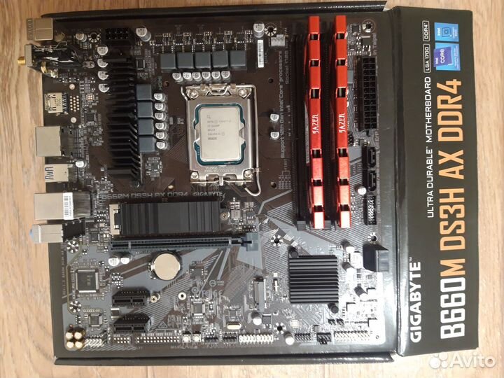 I5 12400 i3 12100 + Z690 B660 + DDR5 DDR4 32g 1700