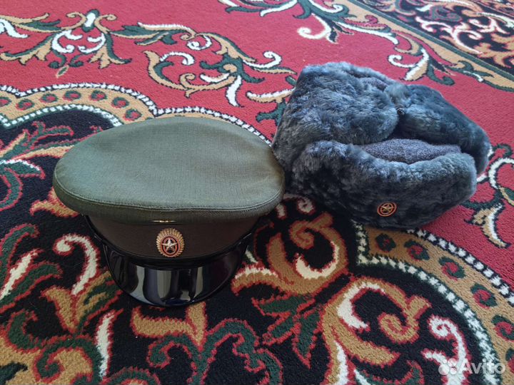 Продам фуражку и шапку ушанку