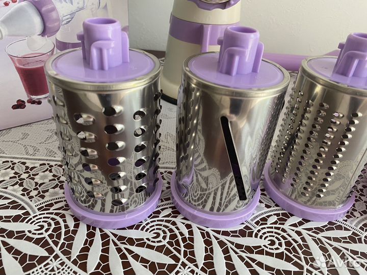 Шнековая соковыжималка терка bio vie BV 1080