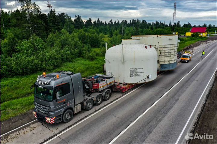 Сопровождение и перевозка негабаритных грузов