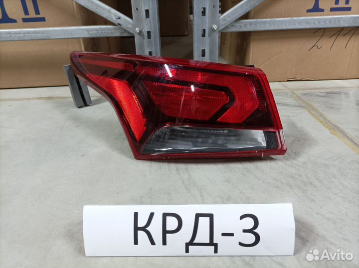 Фонарь левый внешний Hyundai Solaris 2 2017