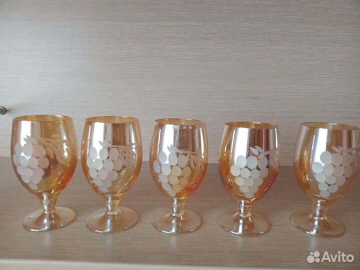 Бокал рюмка на ножке СССР