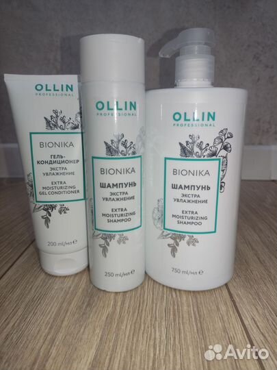 Шампунь бессульфатный, спрей, масло Ollin