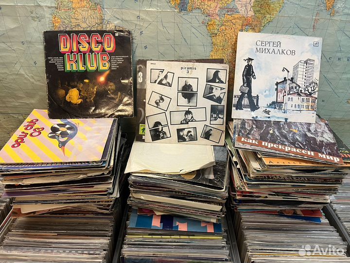 Виниловые пластинки для декора и Прослушивания