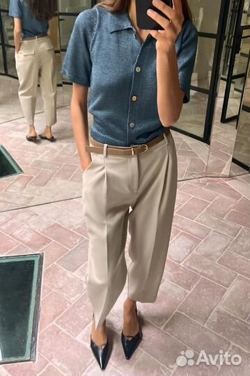 Брюки Zara новая коллекция 2024